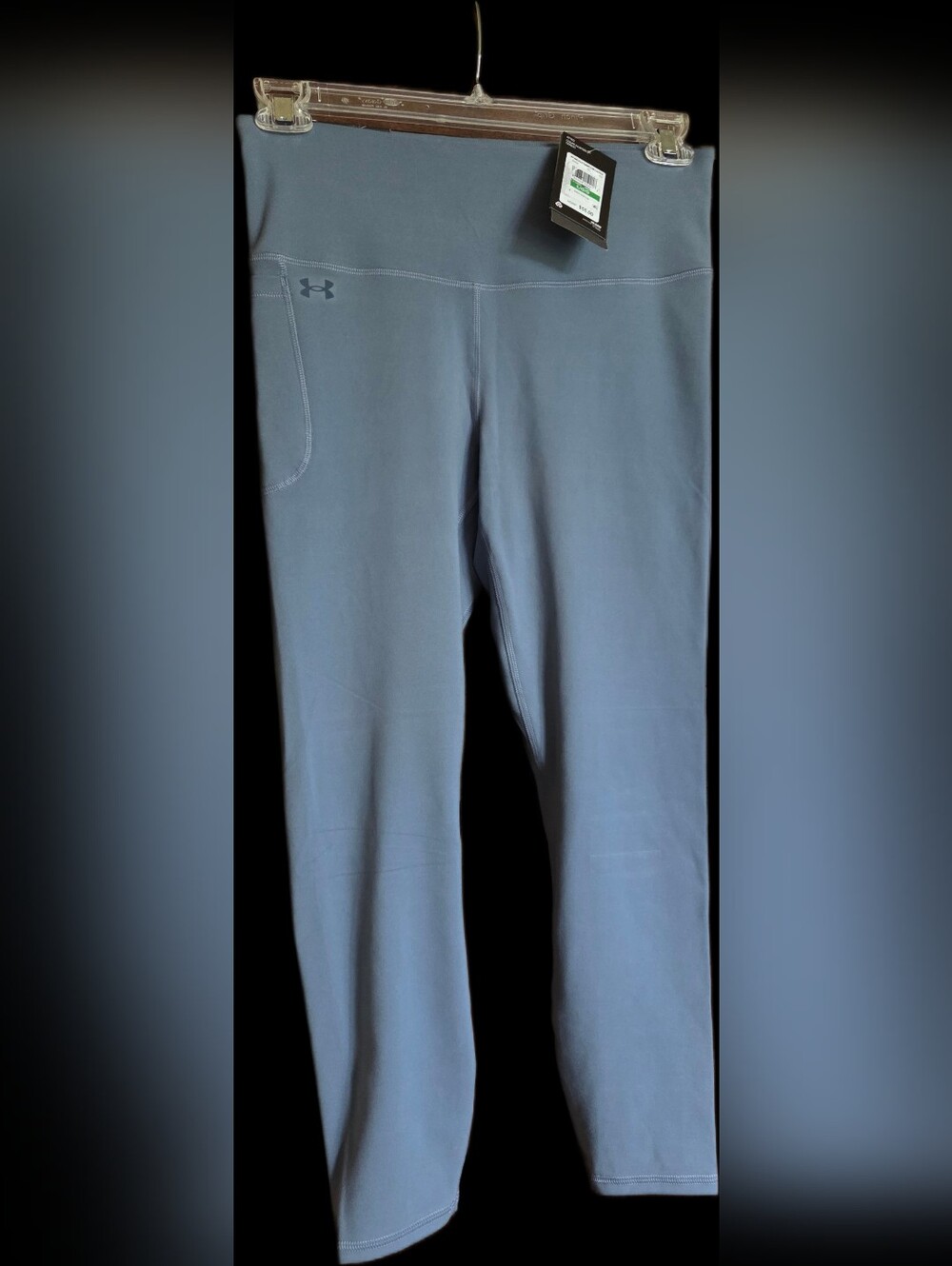 Under Armour Women's Slate Gray Blue Athletic Leggings - NWT!